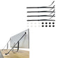4Pcs Adjustable TV Straps Adhesive Anti Tip Furniture Anchors