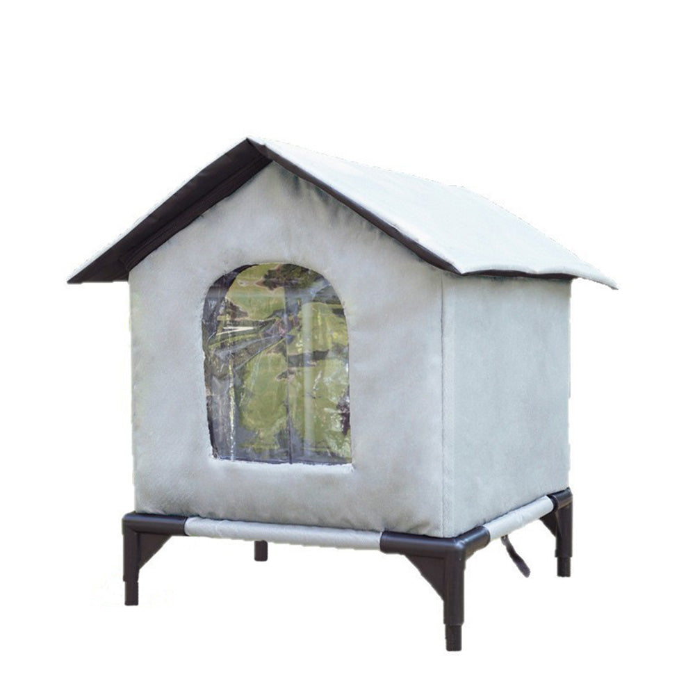 Cat House for Indoor Cats in Winter Water Resistant Insulated Shelter for Cat