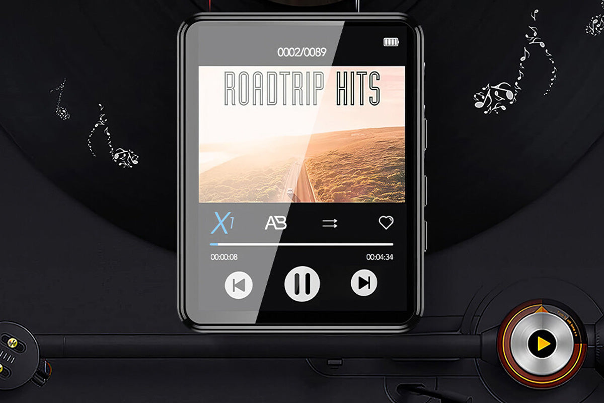 MP4 Player with Bluetooth 2.4 inch Music Player with Speaker and FM Radio