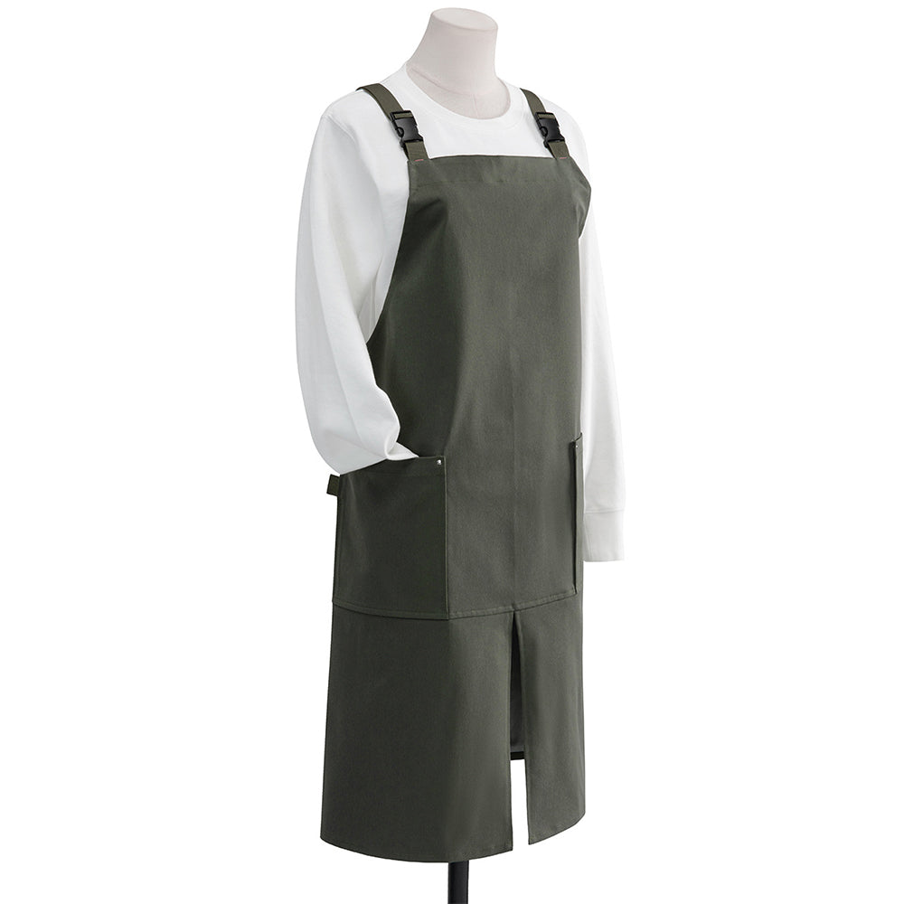 Kitchen Apron Water-Resistant Overalls Bib Apron