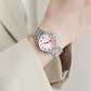 Women's Quartz Watch Classic Dial Roman Numerals Stainless Steel Band