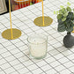 2-Pack PVC Tablecloth Waterproof Oilproof Checkered Pattern