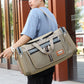 Sports Travel Duffel Bag Large Capacity Waterproof Shoes Compartment