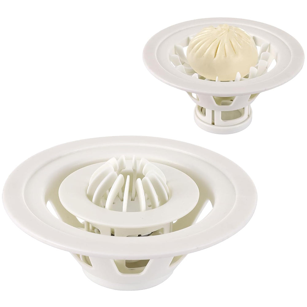 PP Baozi Maker Machine Pastry Pie Steam Bun Mold Non-stick Beautiful Flower-shaped Buns Mold