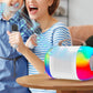 Mini Karaoke Machine Portable Bluetooth Speaker with 2 Wireless Microphones