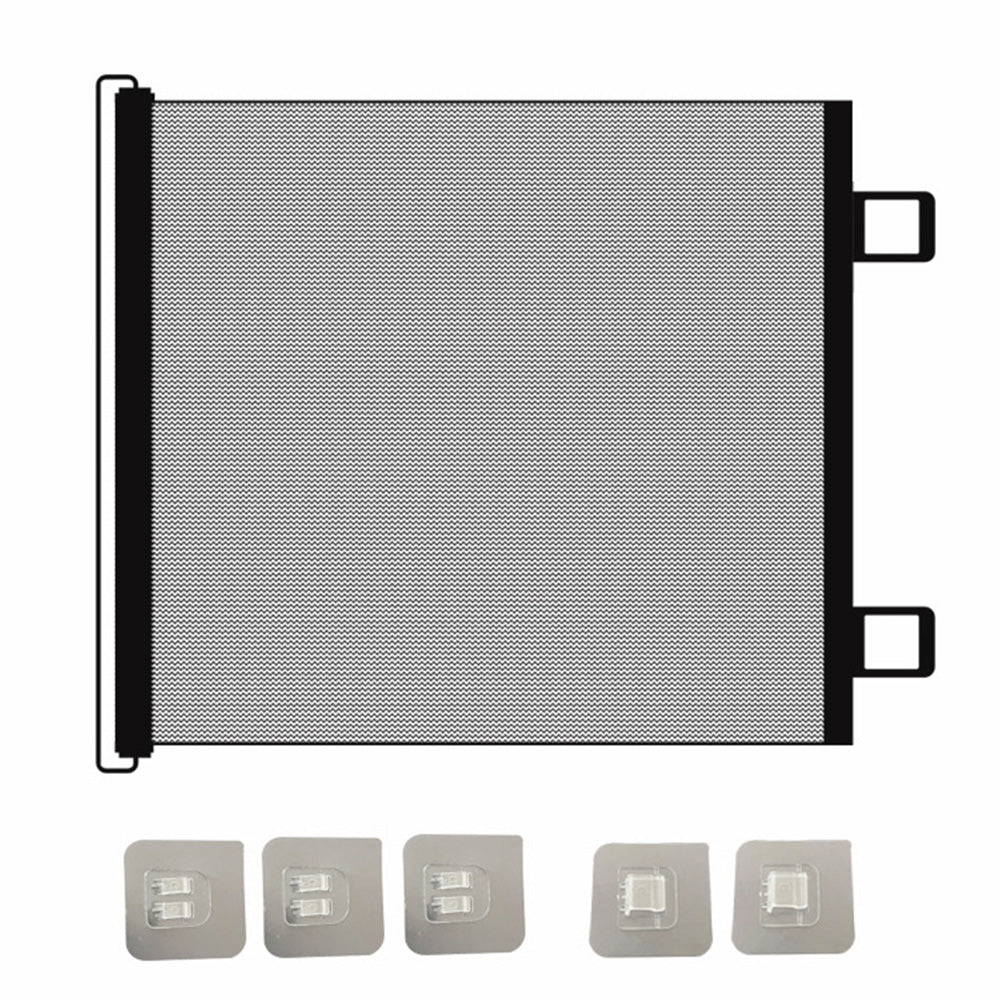 Retractable Dog Gate for Outdoor Staris Hallways Doorways No Drill