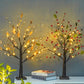 Tabletop Tree Light 24 LED Lighted Tree Decorated Lights Artificial Branch Tree Lamp