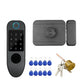 Multifunctional Electronic Fingerprint Password Smart Door Security Lock for Office Home