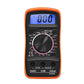 Digital Multimeter DC AC Voltmeter and Ohm Volt Amp Meter for Voltage Current Resistance