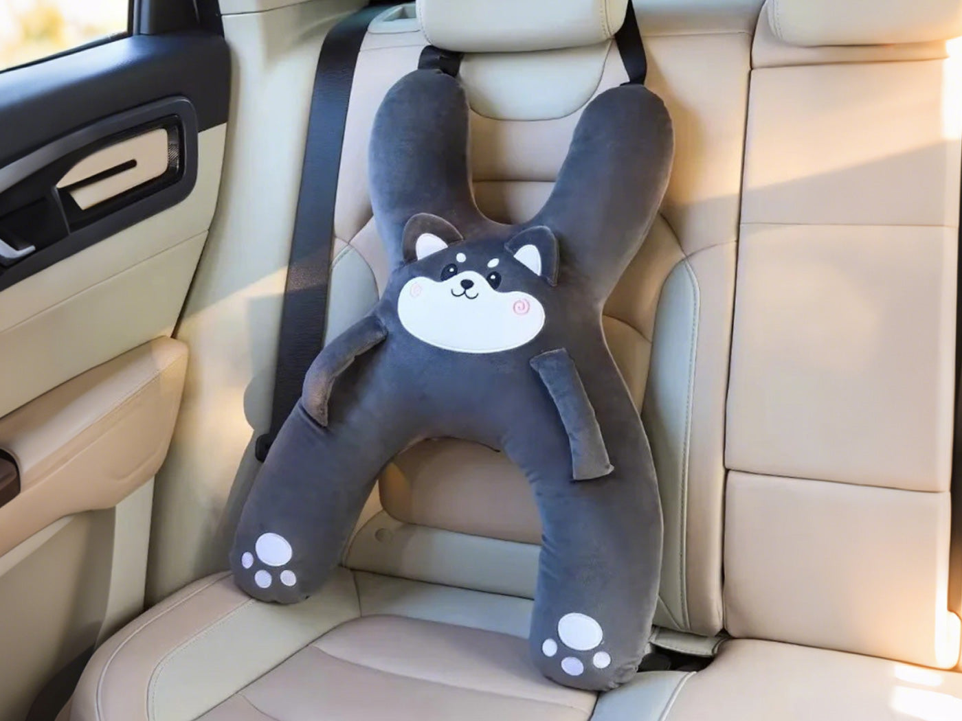 Kids Car Backseat Sleep Pillow Children Car Seat Sleeping Pillow Cushion Head Support Pillow
