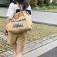 Women's Tassel Canvas Tote Bag