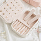 Portable Jewelry Case Travel Jewelry Box with Button