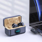2Pcs Wireless Lavalier Microphone Mic For Android  Phone iPad Vlog Live Stream