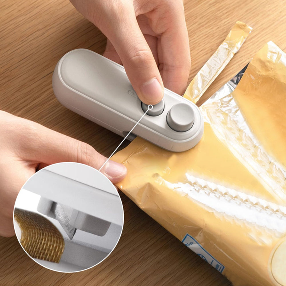 Rechargeable Mini Sealing Machine Chip Snacks Small Sealing Clip