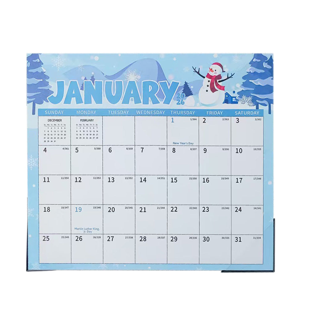 18-Month Planner Calendar for Fridge