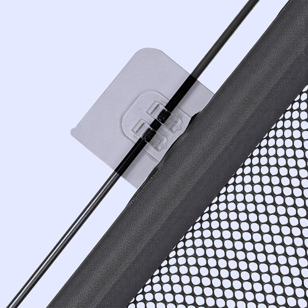 Retractable Mesh Pet Barrier Dog Gates Safety Fence For Stair Doorways Hallways