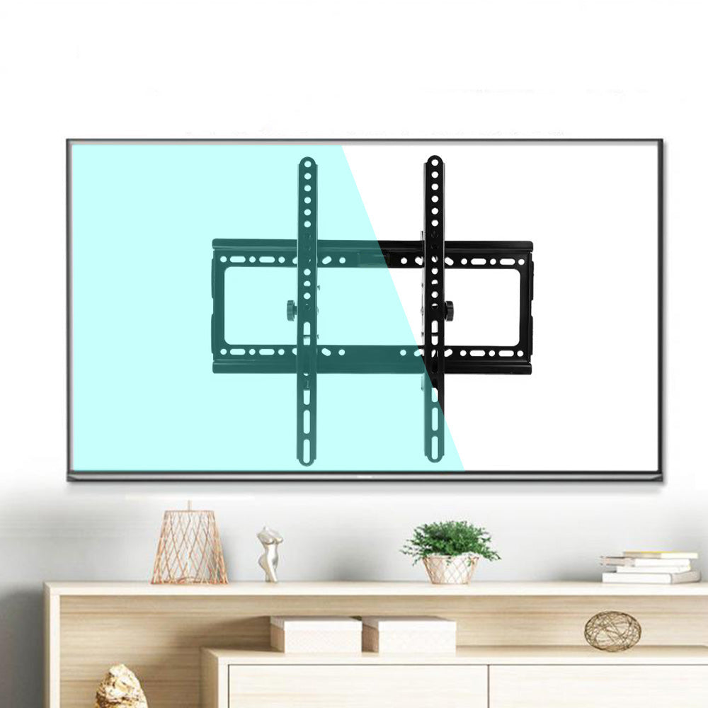 Universal Tilt TV Wall Mount Bracket Adjustable Low Profile Steel Mount
