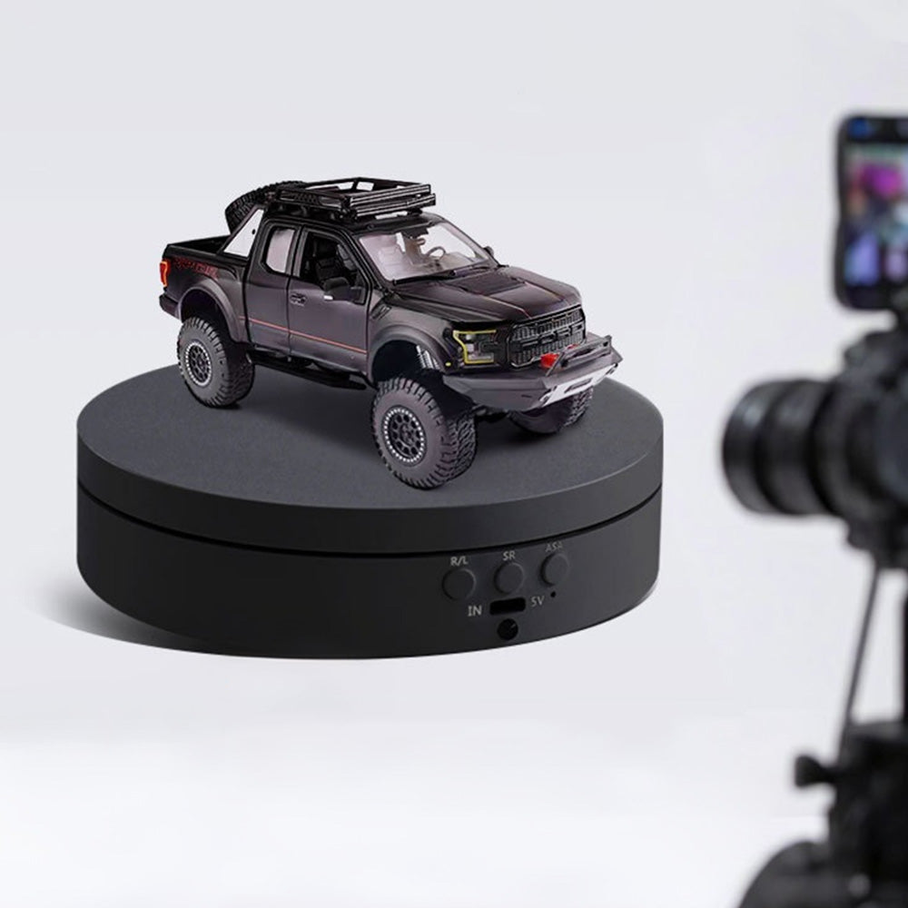 Electric 360 Degree Rotating Display Stand for Jewelry and Photography