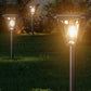 Solar Spot Lights Wall Motion Sensor Lights Path Lamp For Garden