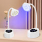 UV LED Nail Lamp Rechargeable Fast Curing with 3 Timers Auto Sensor for Gel Nails