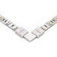 10Pcs L Shape 4-Pin 10mm LED Connectors with 20Pcs Clips for Strip Lights
