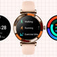 Women's Bluetooth Smart Watch IP67 Waterproof Smartwatch with 100+Sports Modes