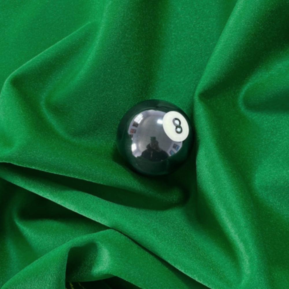 7Pcs Billiard Cloth Pool Table Felt Cloth with 6 Cloth Strips for 7 8 9 Foot Table