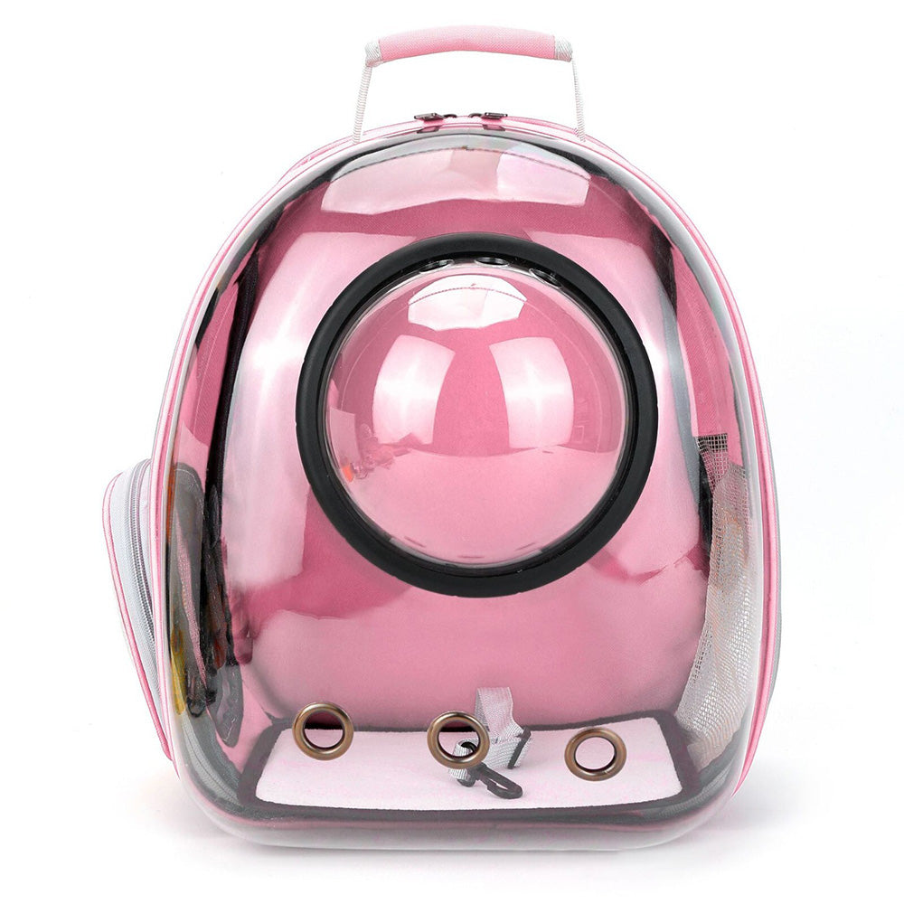 Space Capsule Pet Carrier Backpack with Clear Window for Cats and Dogs