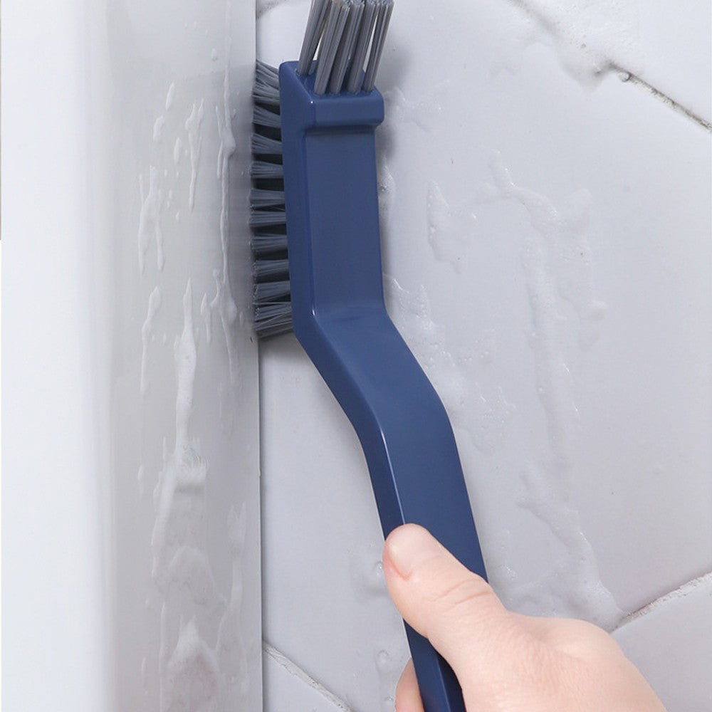 2Pcs Multifunctional 2 in 1 Crevice Gap Cleaning Brush