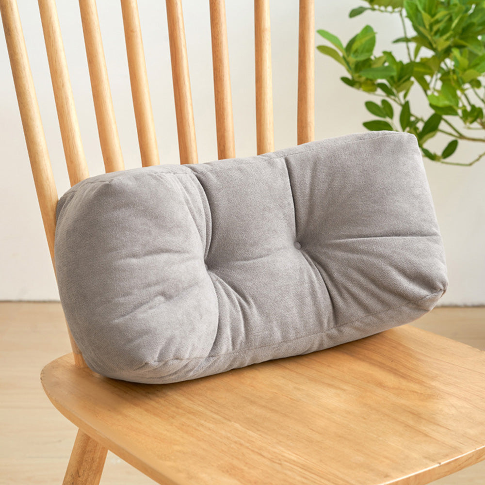 Lumbar Support Pillow PP Cotton Low Back Pillow Office Chair Lumbar Cushion