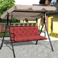 Swing Cushion Bench Soft Padded with Backrest