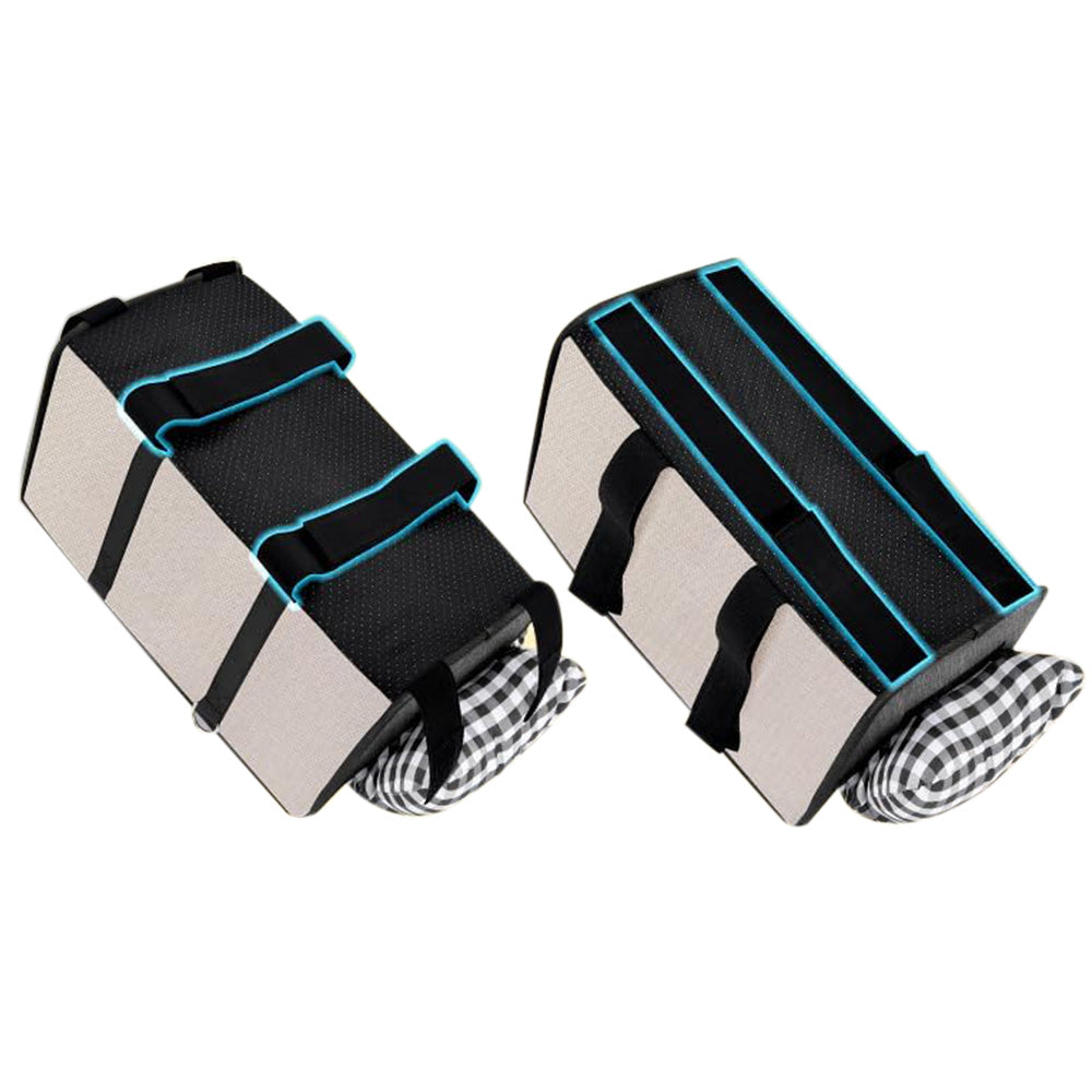 Oxford Fabric Center Console Pet Vehicle Seat Carrier for Small Dogs Cats