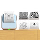 Mini Sticker Printer Portable Bluetooth Thermal Printer for Photo Notes Gift