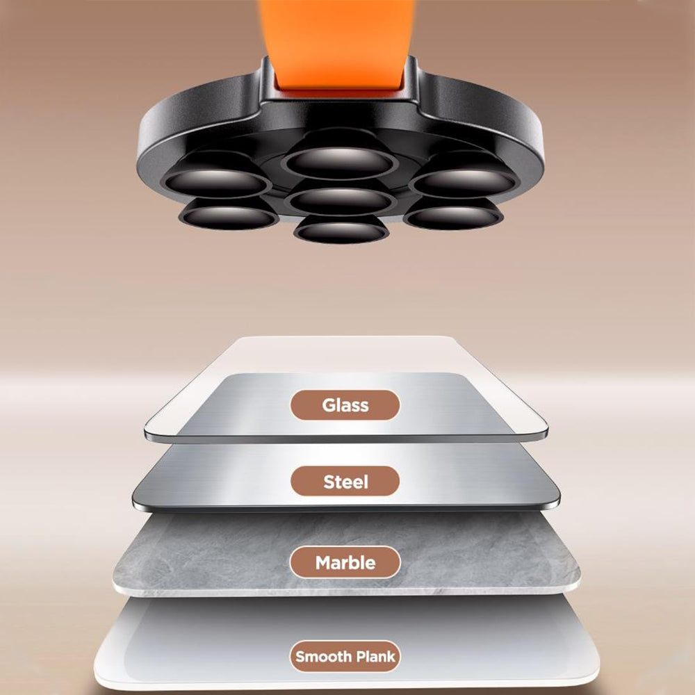 Silicone Suction Cup Magnetic Phone Mount MagSafe Grip Holder