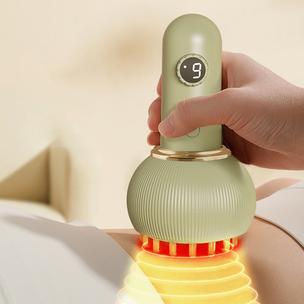 Electric Cupping Gua Sha Massager Meridian Massage Brush