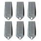 6PCS Door Wedge Stopper Rubber Grip Security Door Stoppers Wall Protector For Home