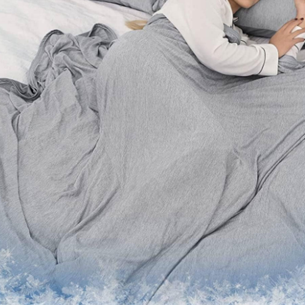 Summer Cooling Blanket for Hot Sleeper Absorbs Heat