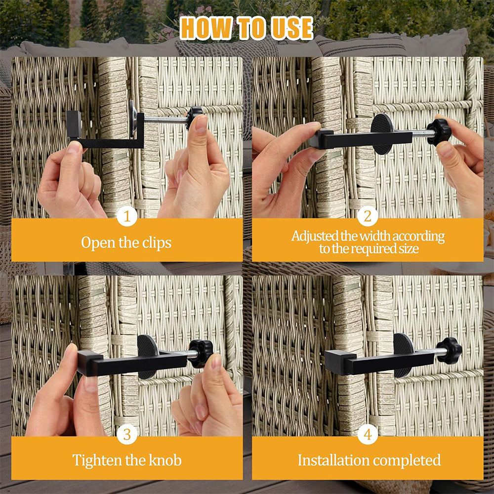 Outdoor Adjustable Sectional Sofa Furniture Clamp