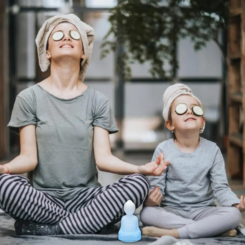 Breathing Yoga 4-7-8 Guided Visual Meditation Breathing Light