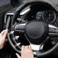 3 Piece Carbon Fiber Steering Wheel Cover Non-Slip Grip Protector