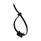 500 PCS Cable Tie Base Nylon Saddle Mount for Wire Management-Black