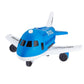 Kids Transformable Airplane Transport Playset Transformable Storage Plane Toy