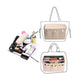 Felt Purse Insert Tote Bag Liner with Removable Zipper