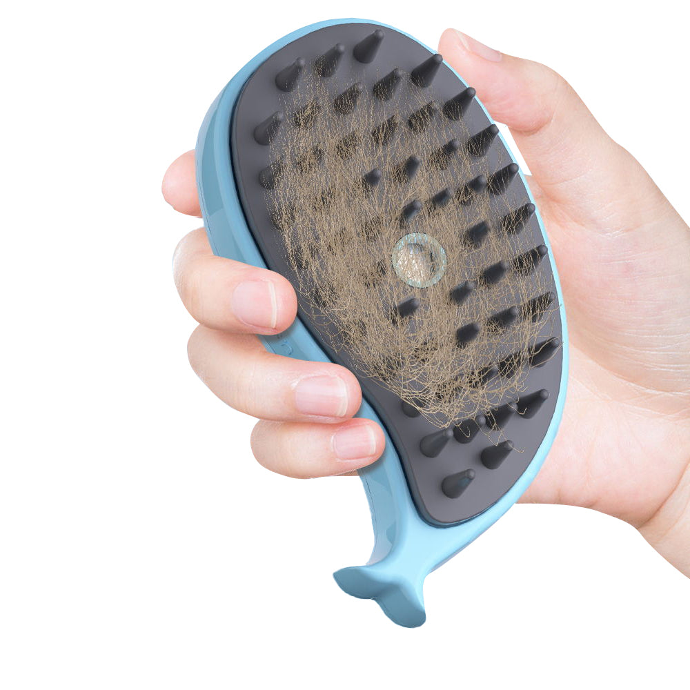 3 in 1 Spray Cat Brush Silicone Massage Grooming Brush