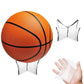 5-Pack Acrylic Ball Display Stands - Clear Sports Ball Holder for Basketball/Football