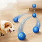 Interactive 56mm Smart Dog Toy Ball Automatic Moving USB Rechargeable Pet Ball