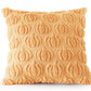 Fall Pillow Covers Halloween Pumpkins Faux Fur Pillowcase for Chair Sofa-Brown