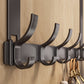Over The Door Hooks Sturdy Door Hanger with 6 Hooks for Bathroom Bedroom