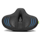 Comfortable Bike Saddle with Shock Absorption and Universal Adapter for Various Bikes