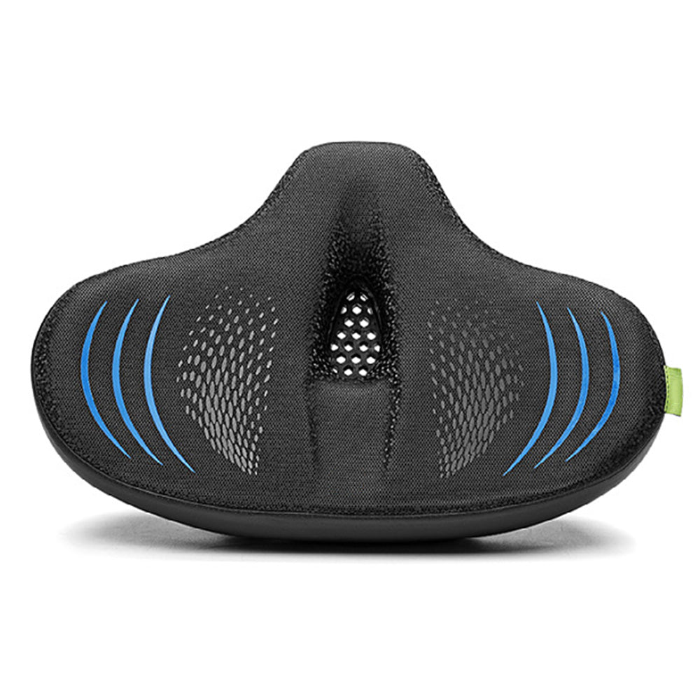 Comfortable Bike Saddle with Shock Absorption and Universal Adapter for Various Bikes